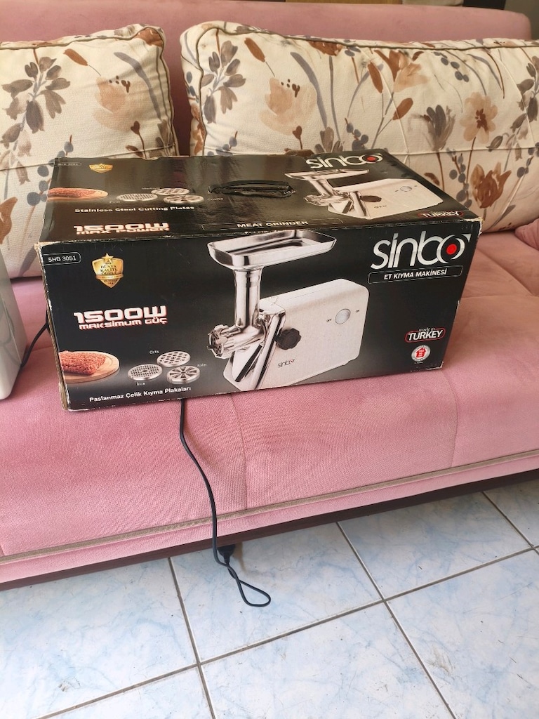 Sinbo kıyma makinesi - 3