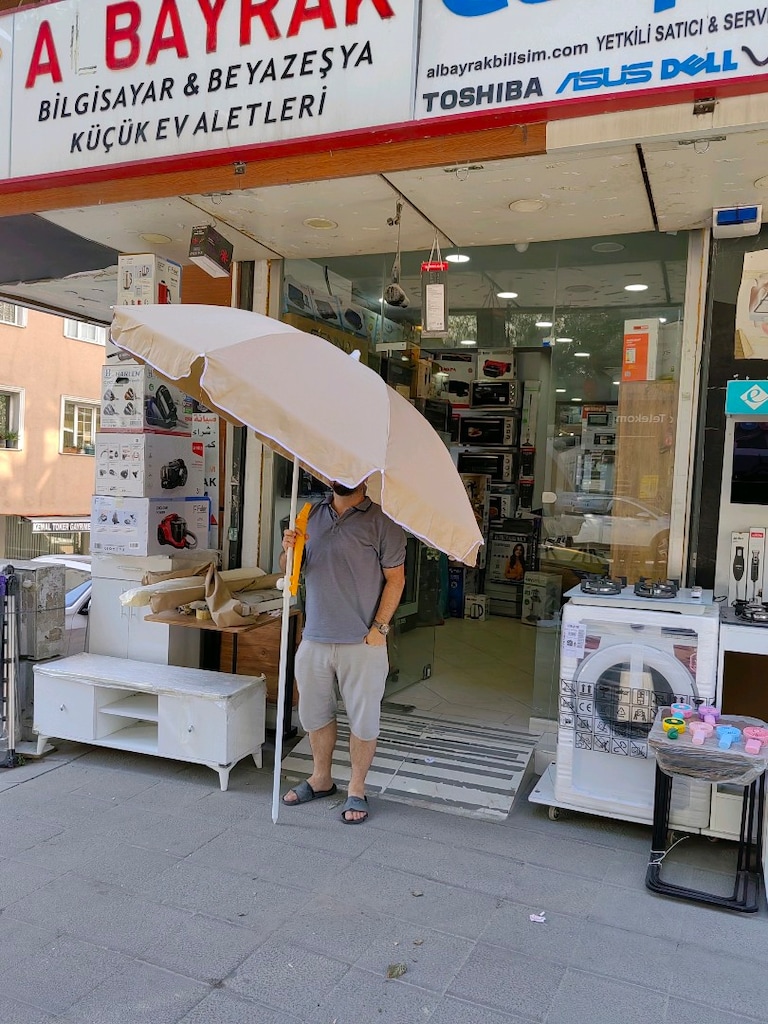 200cm plaj şemsiyesi SIFIR MAGAZADAN A KALİTE YERLİ ÜRETİM kamp karava - 5