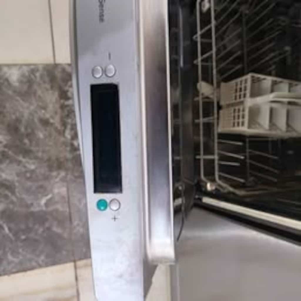 Siemens gri dijital ekran çok temiz bulaşık makinesi - 3