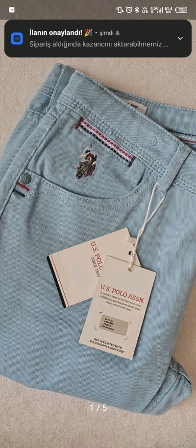 US POLO KOT PANTOLON SIFIR!!!
