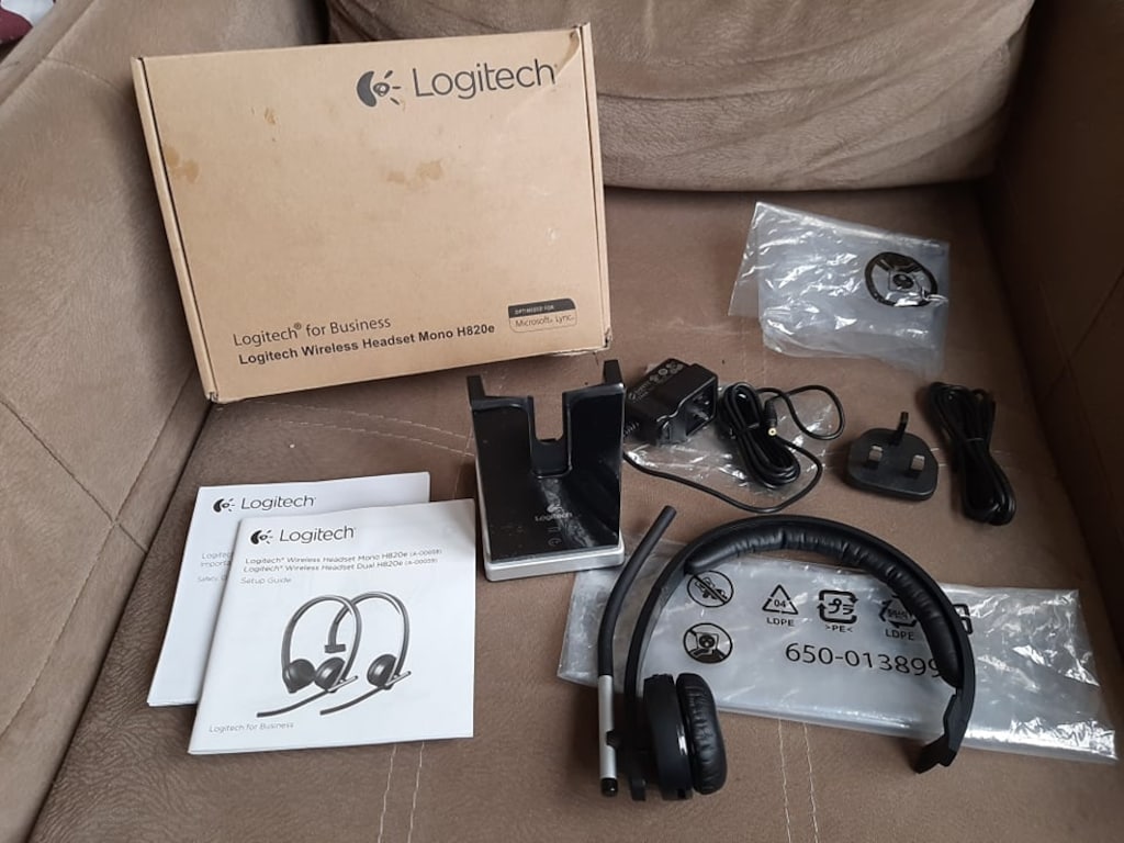 Logitech H820E Mono Kablosuz Çağrı Merkezi Kulaklığı (981-000512)