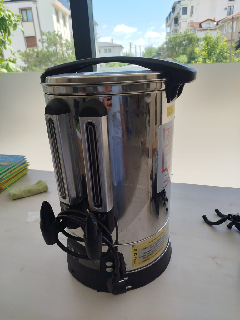 Tasarruflu Termoslu Tip İlker Çelik Çay Makinesi DTM-20