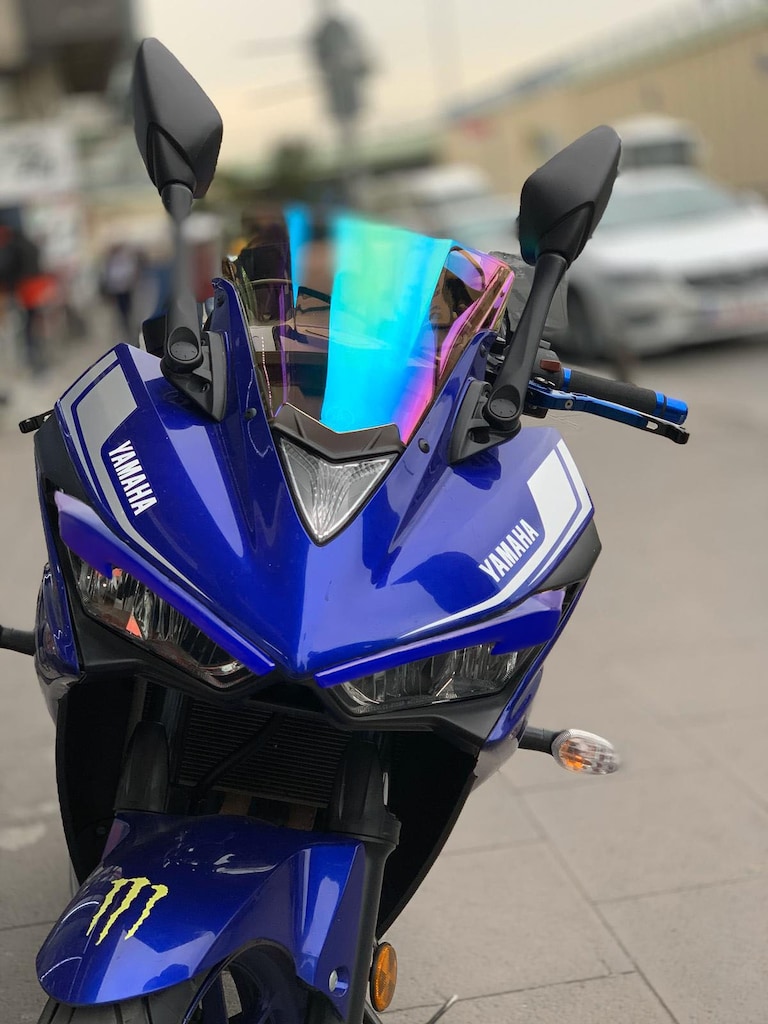 Yamaha R25 Özel Yapım Far Kaşı - Motorun Duruşunu Değiştir! - 6