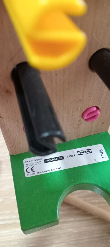 ikea ahşap vurmalı çekiç - 2