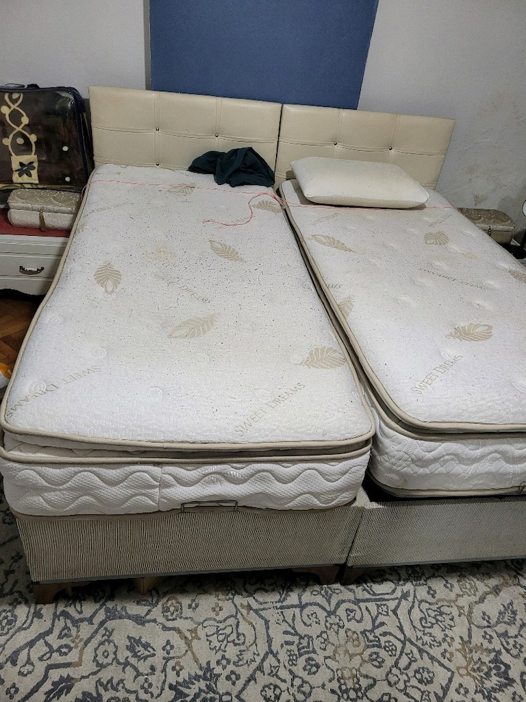 2 Adet Tek Kişilik Yatak Odası Takımı – Komple Eşyalı - 4