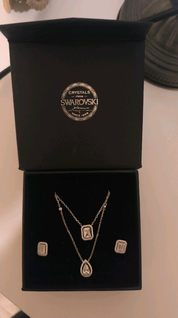 Swarovski Monemel Baget Set 925 Silver