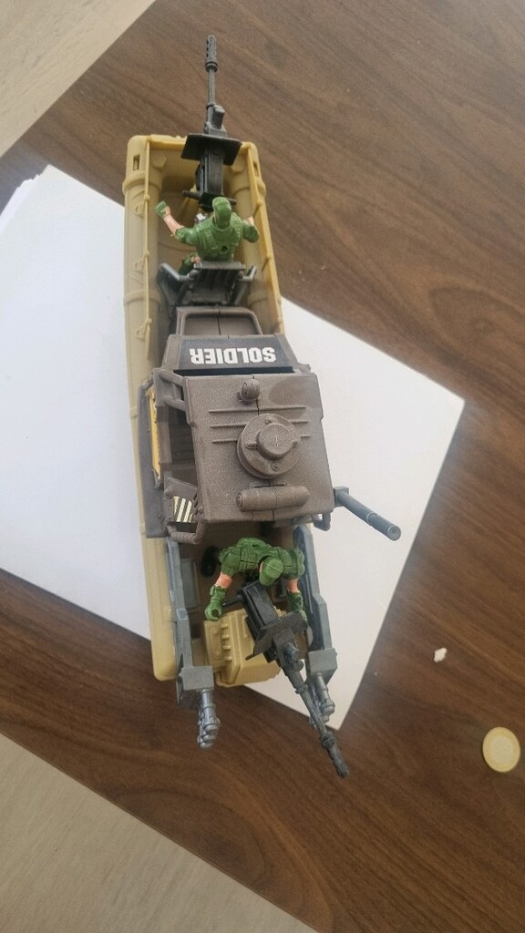 32 cm Soldier Force oyuncak gemi hücum bot - 3