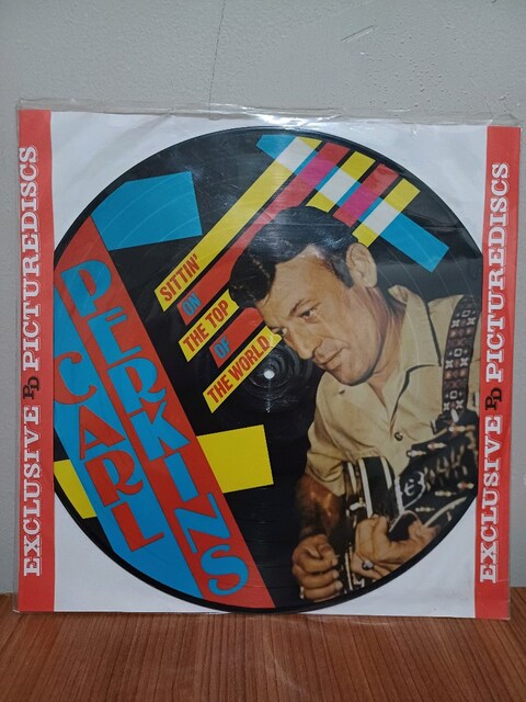 CARL PERKİNS SITTIN ON THE TOP OF THE WORLD DÖNEM LP PLAK