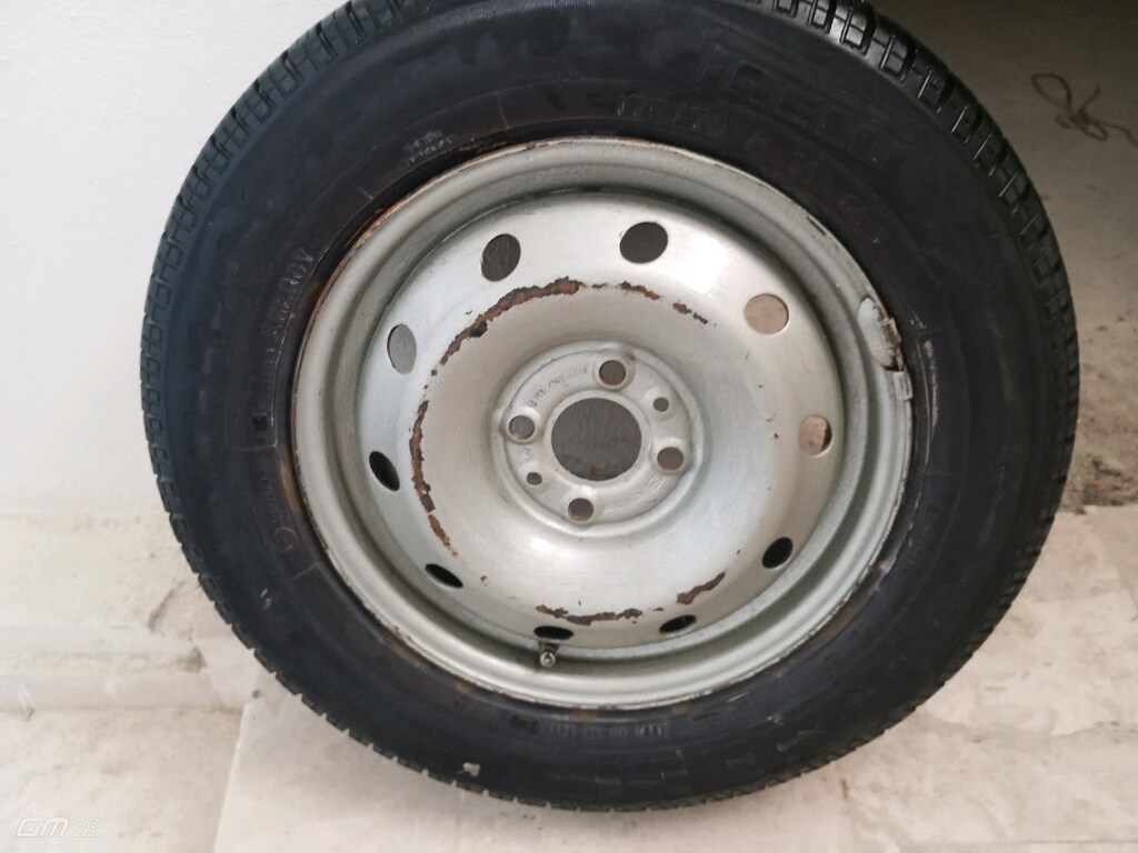 temiz ve sağlam 175x70 R 14 prelli marka stepne jantlı lastik - 9