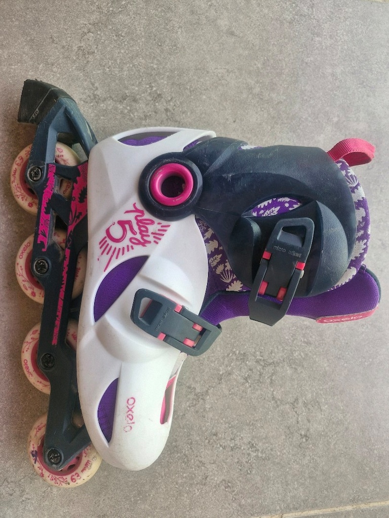 Ürünler Decathlondan alındı. Oxelo Play 5 Paten Beden 34-36 BTWIN Kask - 6