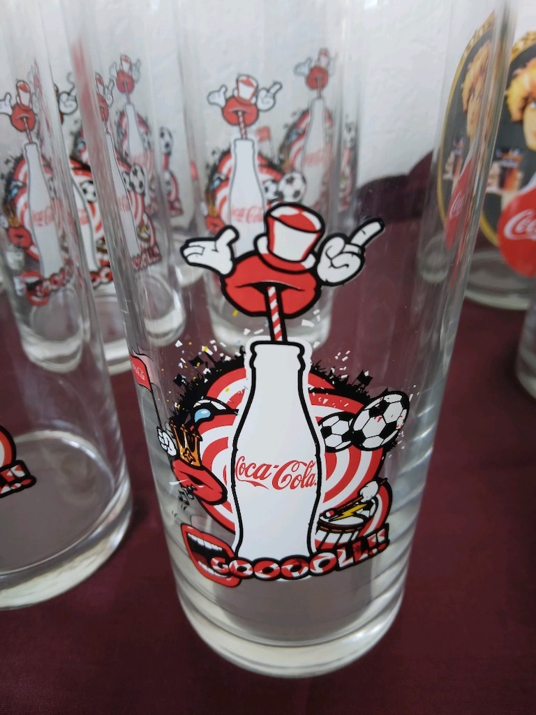 Coca-Cola - Pepsi bardak - vintage - 8