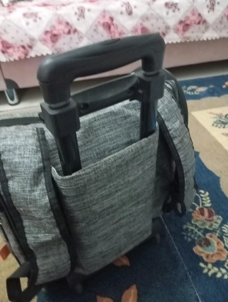 fashion çekçekli sırt kedi çantası - 12