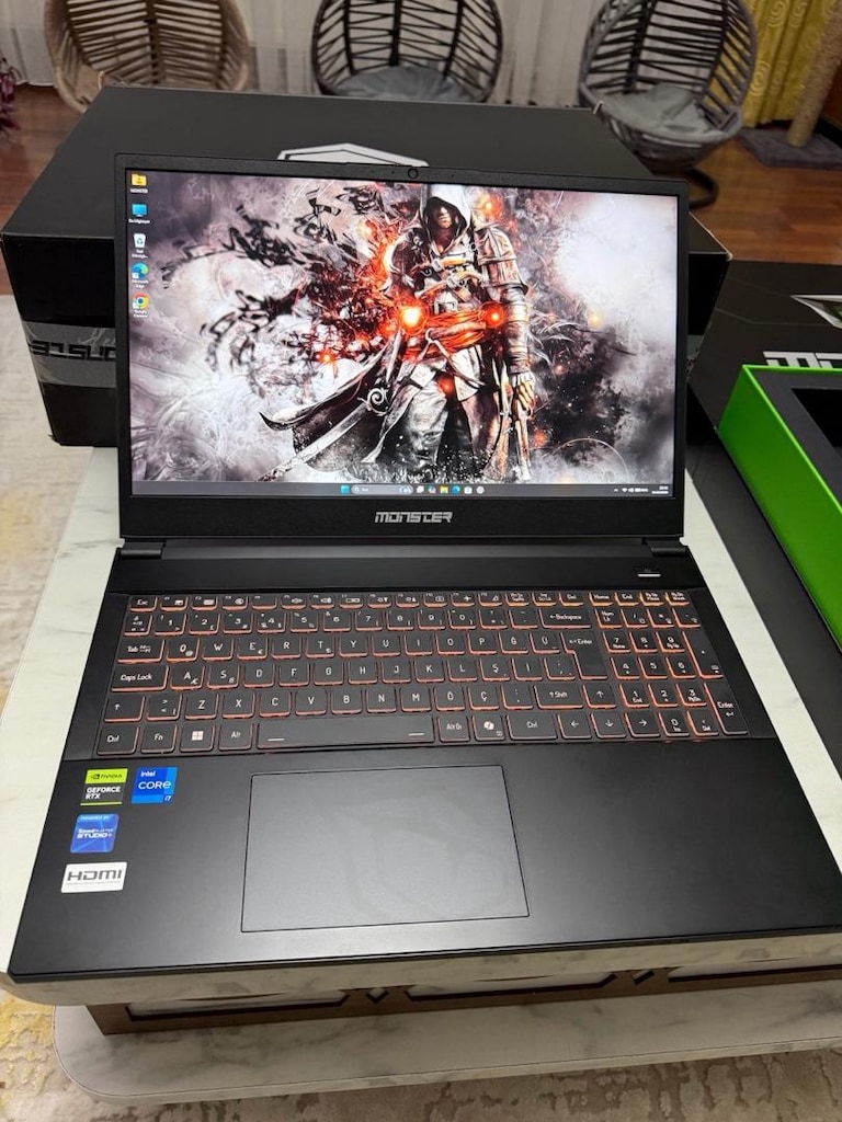 Monster Abra A5 RTX5050 Garantili Gaming Laptop - 2