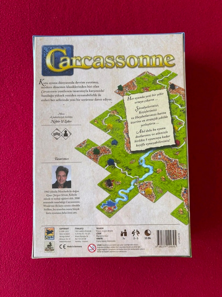 Carcassonne Türkçe Kutu Oyunu - 2