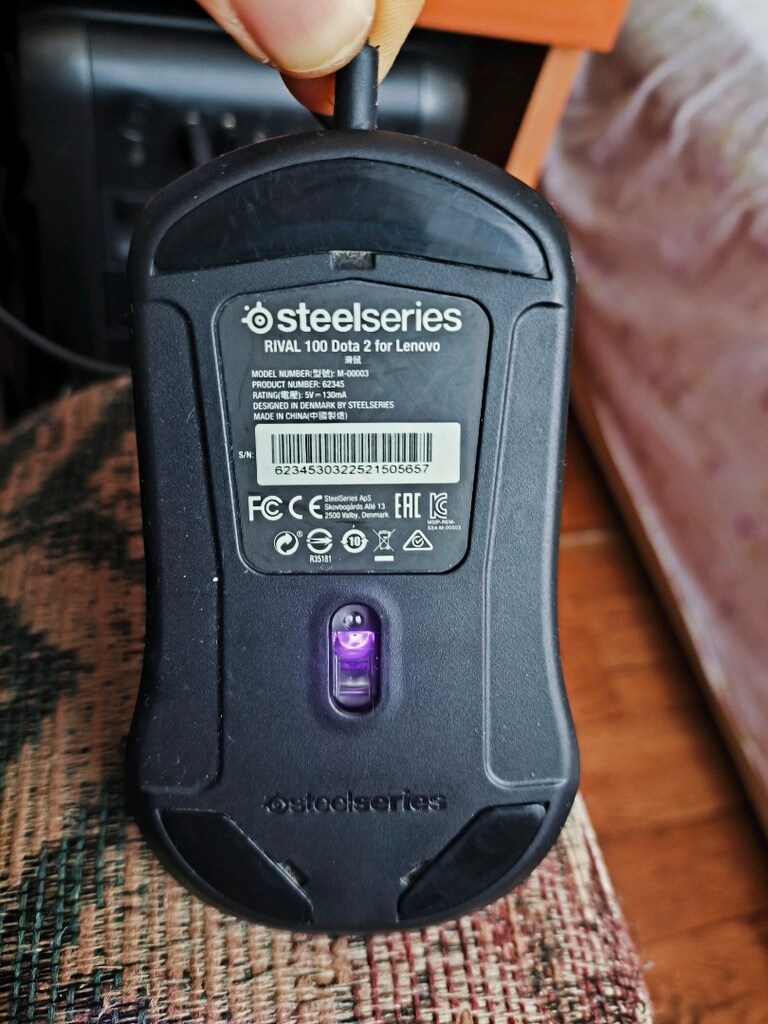 SteelSeries Rival 100 Dota 2 Edition (Lenovo Özel Üretimi) - 4