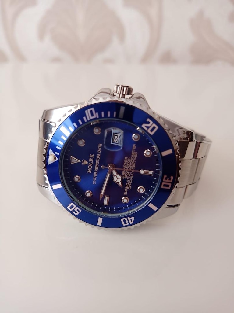 ERKEK KOL SAATİ ROLEX MARKA AA+ KALİTE ÇELİK KORDONDUR - 3