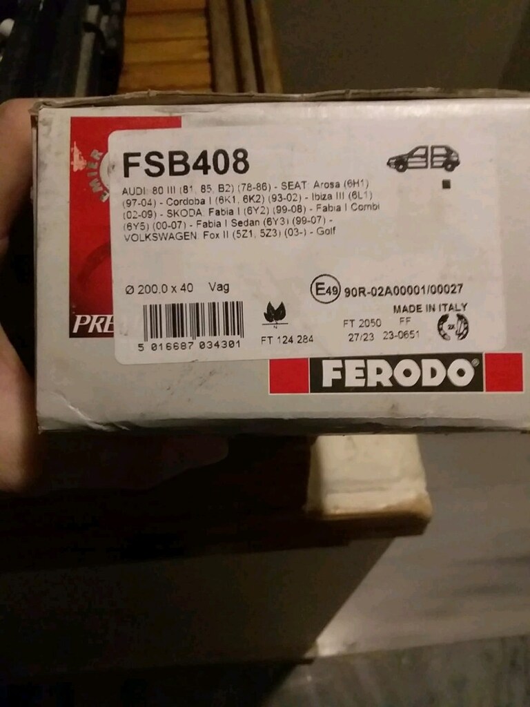 POLO CLASSİC ARKA FREN BALATASI - 7