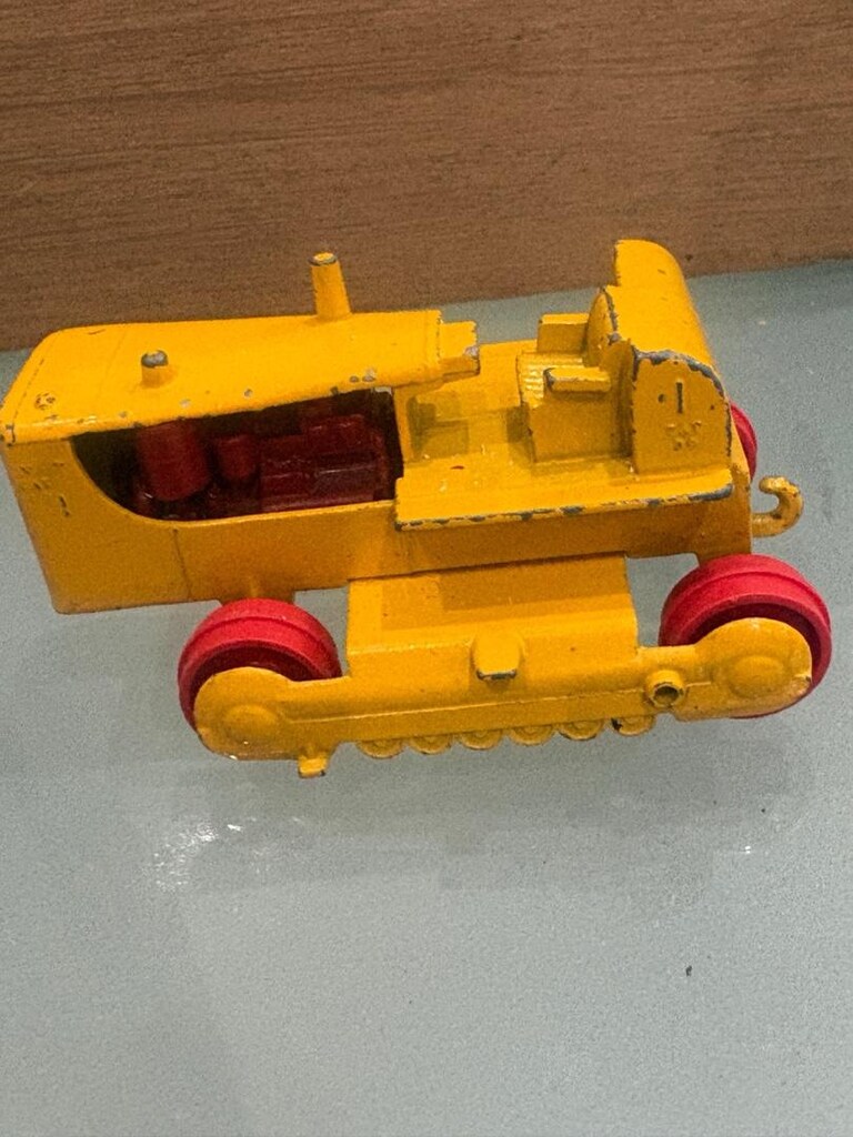 Matchbox King Size No:6 - Vintage Caterpillar D9 Traktör (1960s - İngi - 2