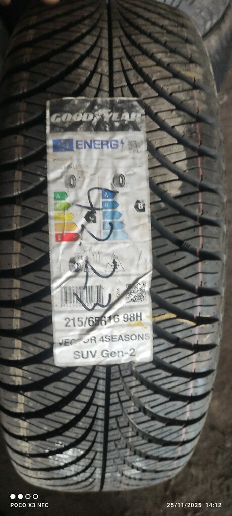 215 65 16 GOODYEAR TEK ADET - 3