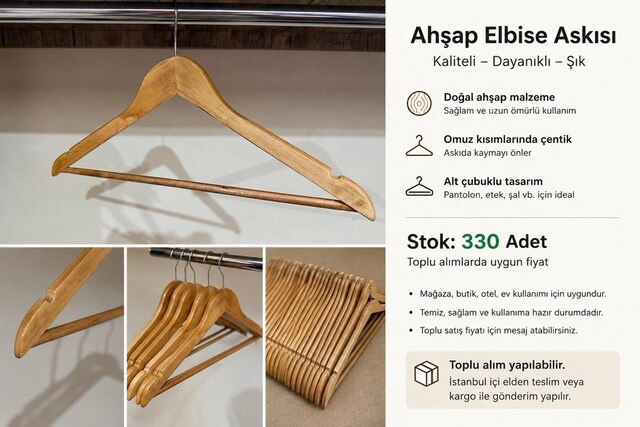 Ahşap Askılık