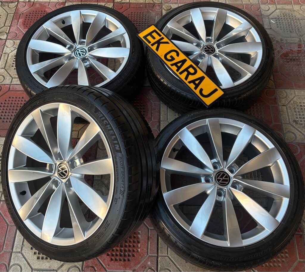 18 inç 5*112 sıfır lugano jant lastik - 2