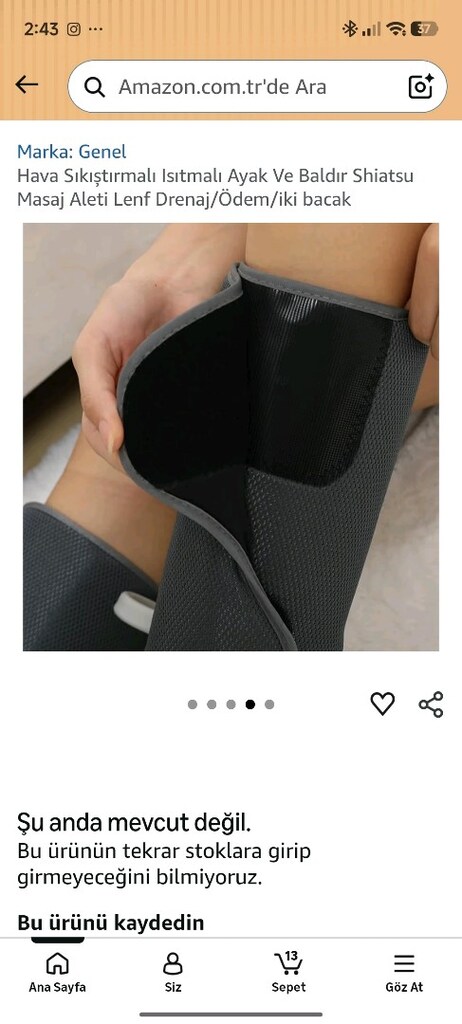 Lenf Drenaj Bacak Masaj Aleti - 5
