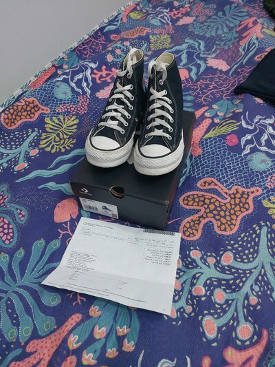 converse marka siyah 34 numara sneaker
