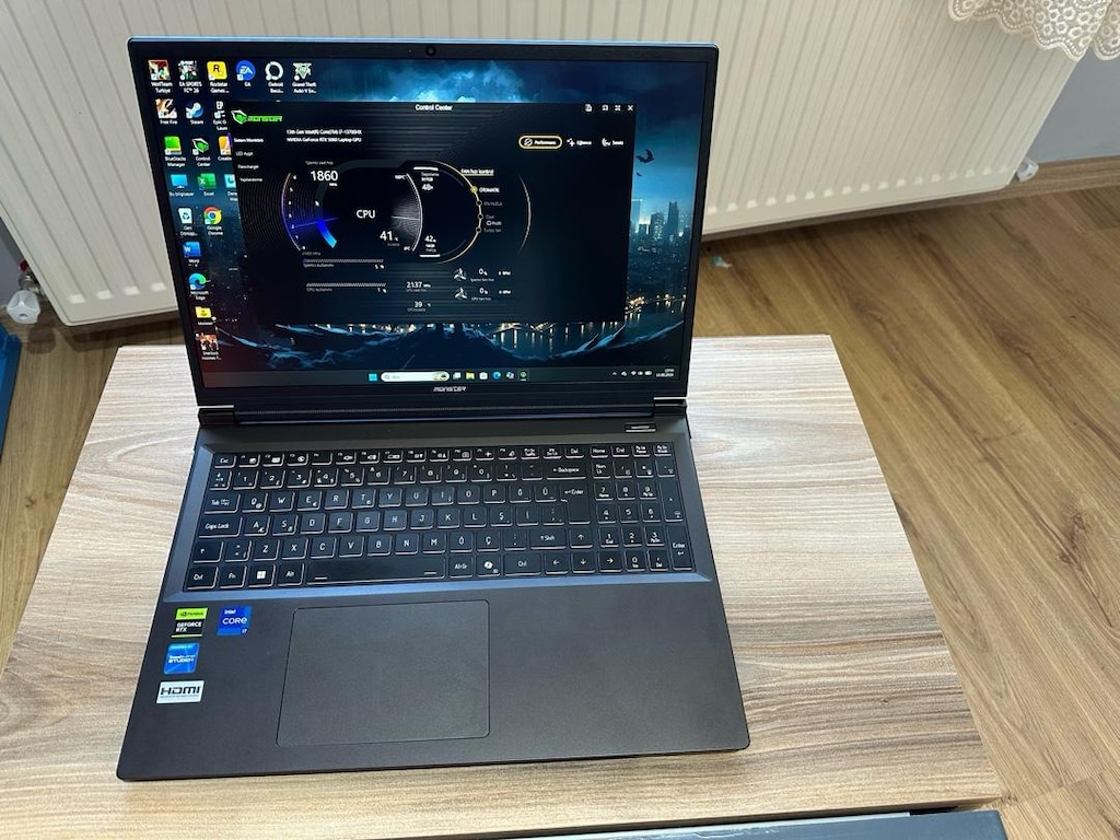 Sıfır Gibi Monster Tulpar T6 (RTX 5060) + PS5 Kolu + Çanta & Oyunlu Se - 13