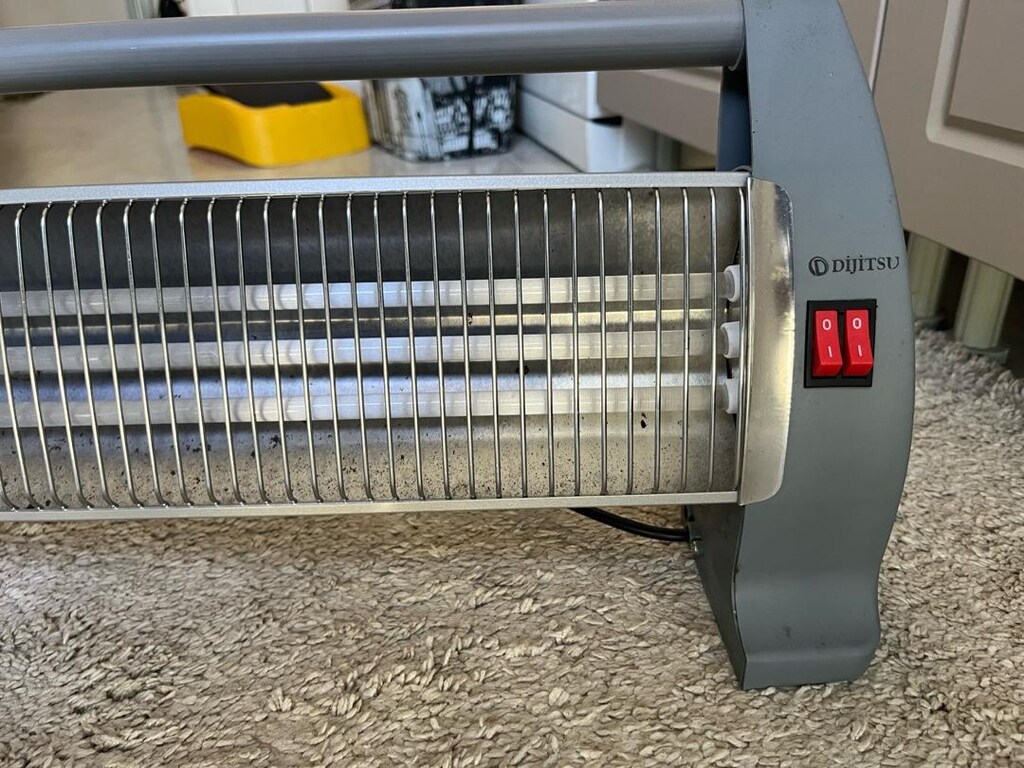 Dijitsu Elektrikli Isıtıcı Gri - 2