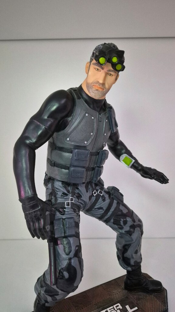 Tom Clancy Splinter Cell Sam Fisher hot Heykel figur toys figure - 8