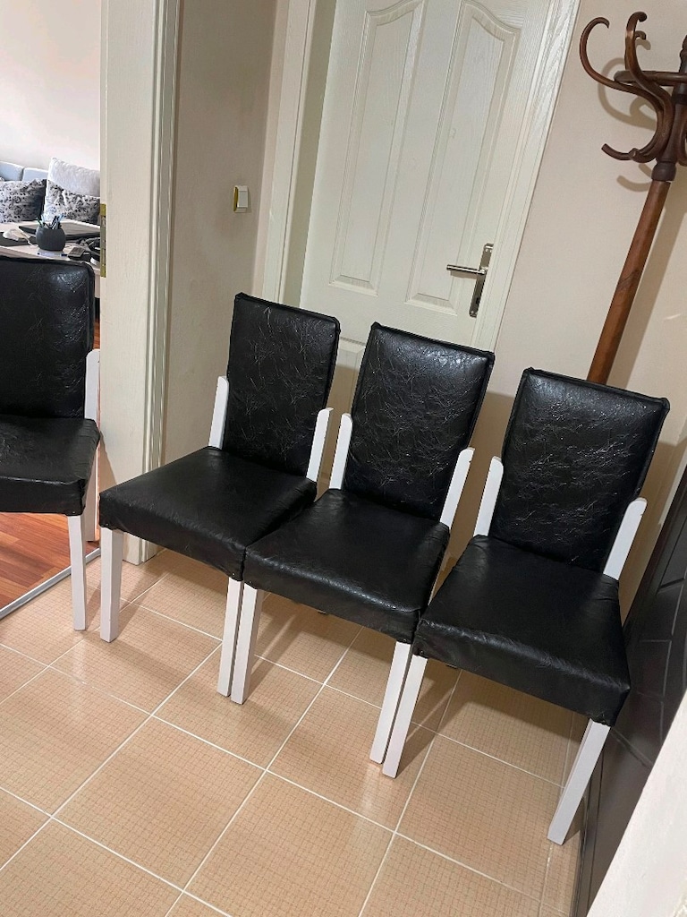 6 ADET YEMEK MASASI SANDALYESİ - 6