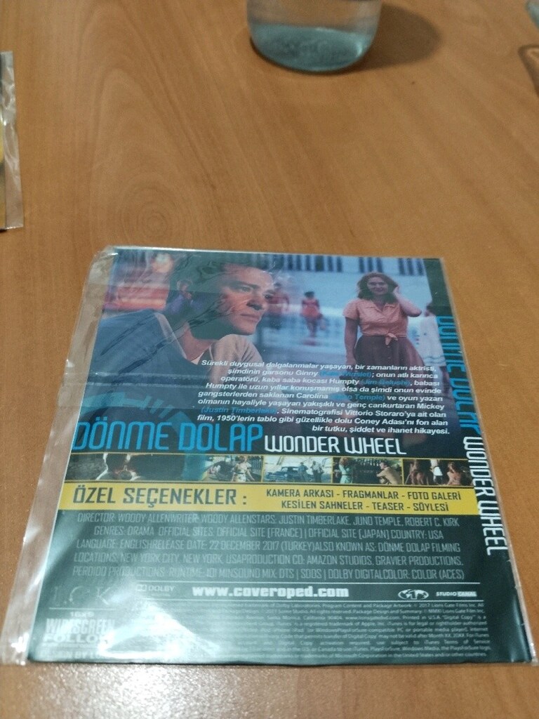 YENİ PAKETİNDE ORJİNAL BLU - RAY FİLM ( DÖNME DOLAP ) - 2