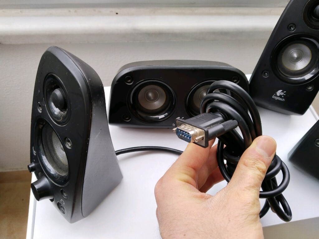 Logitech Z506 Kolonları RCA Tip - 5