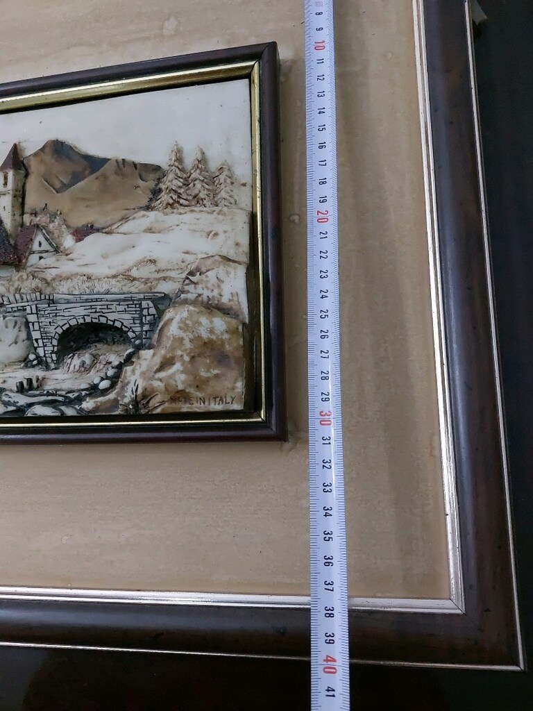 RÖLYEF TABLO CERCEVE KISMINDA DEFORME MEVCUT RESIMLERDE PAYLAŞTIM - 5
