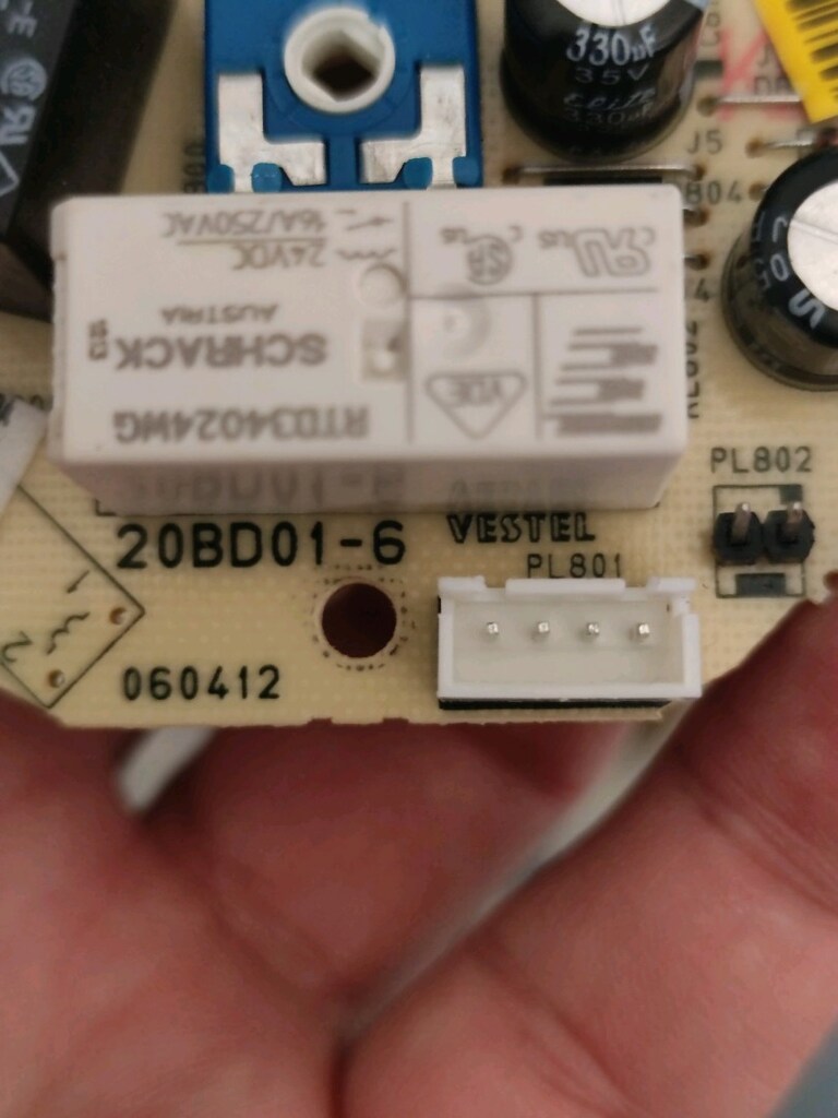 vestel buzdolabı timer kartı - 3