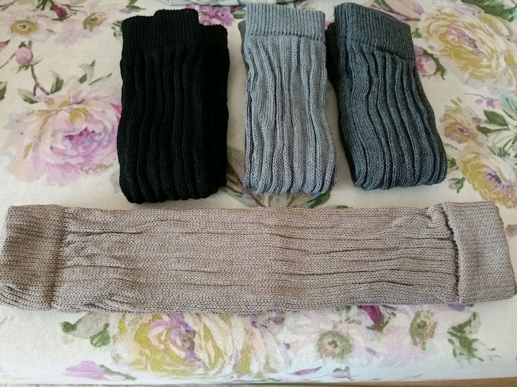 Akrilik triko tozluk, 4 renk,9 çiftin toplam fiatıdır. - 4