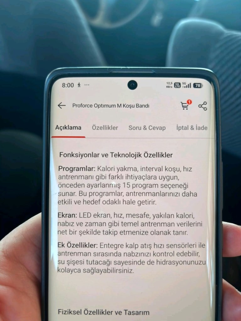 hiç kullanılmamış 8 aydır boşta bekleyen koşu bandı - 8