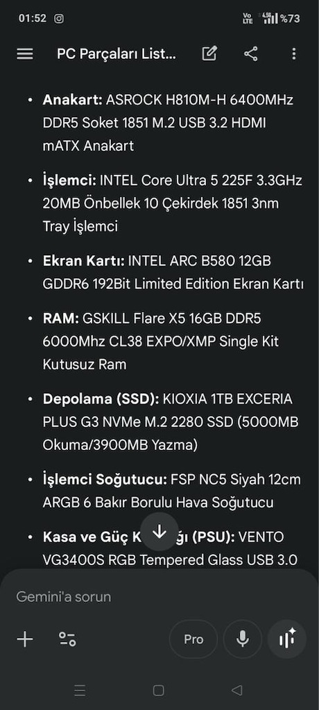 hazır full gaming pc setup 4060ti ddr5 li sistem - 2