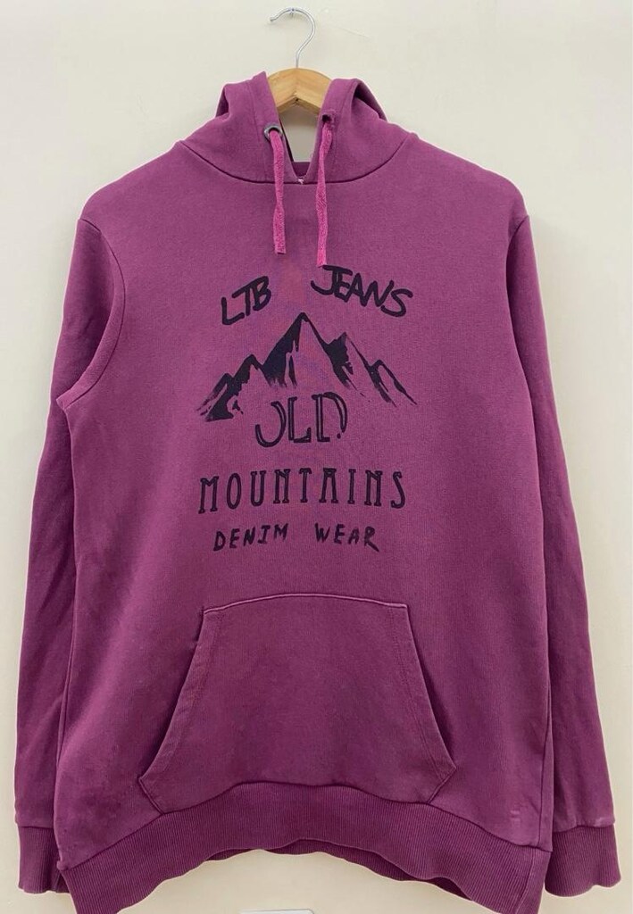 LTB Mor Kapüşonlu Sweatshirt