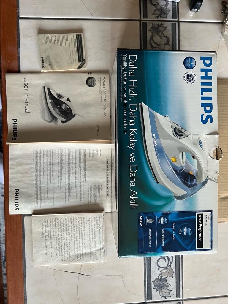 Philips Azur Performer 2400 W GC3821/70 serisi - 3