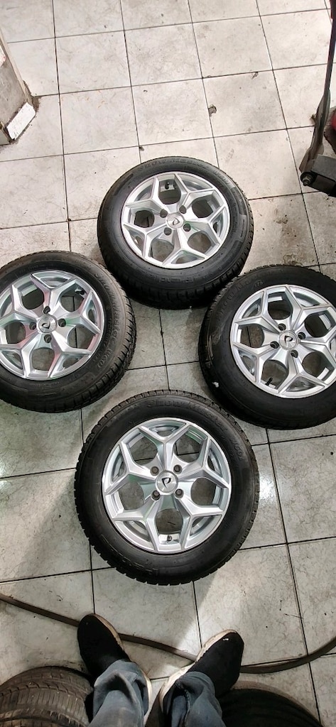 14 inç 4x100 kar tanesi lastikler kışlık 175.65.14 çok iyi - 3