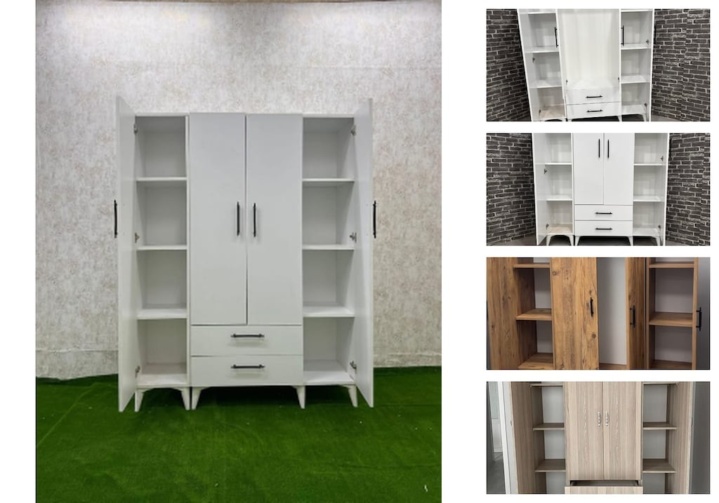 4 kapaklı elbise dolabı bydnsqlcvf - 3