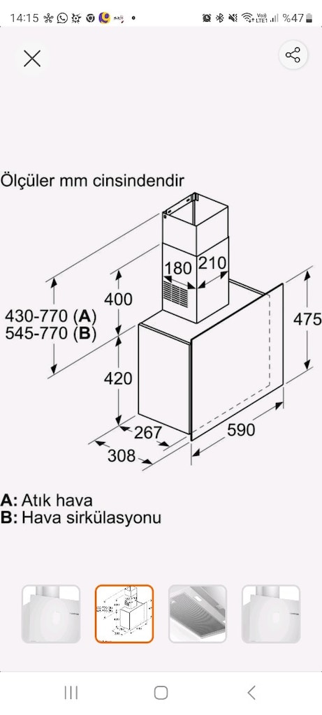 bosch marka ,sıfır paketli,bayi teslimidir.Buzdolabi ve 3lü ankastre. - 11