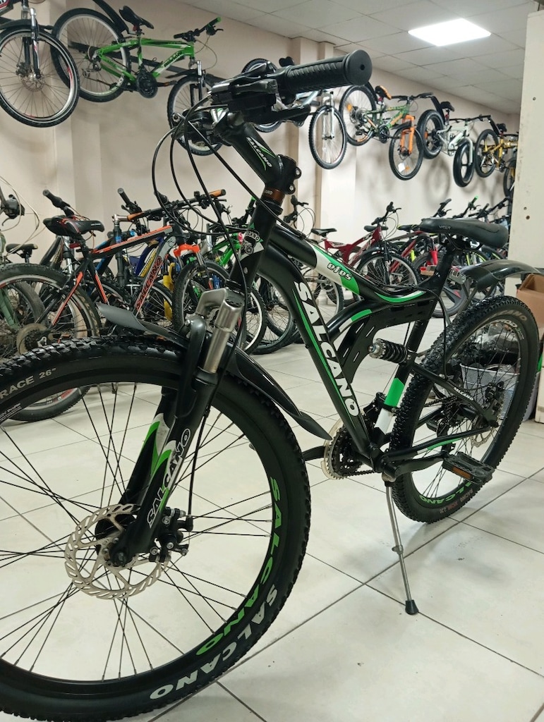 SIFIR GİBİ SALCANO 26 JANT SHIMANO VİTES DİSK FREN ÇİFT AMATİSÖRLÜ - 6