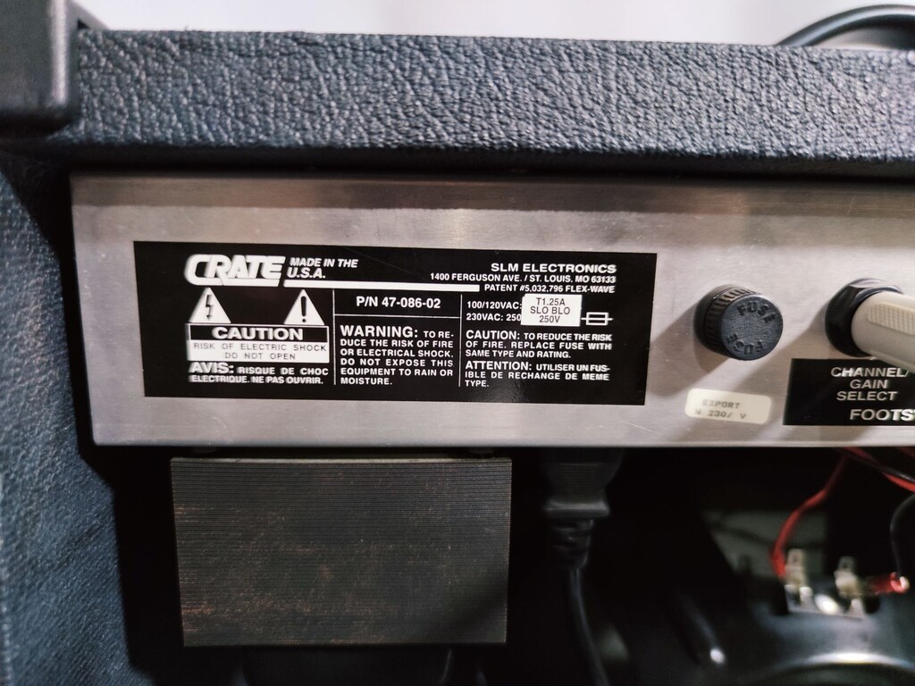 CRATE GFX-65 Gitar Amfisi USA - 3
