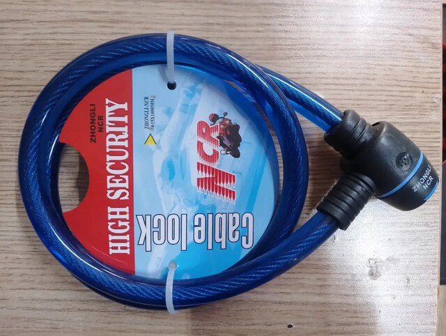 MOTORSİKLET KİLİDİ HALATLI ANAHTARLI
