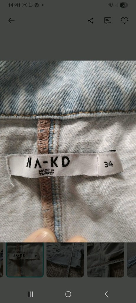 kot ceket crop 34 beden - 5