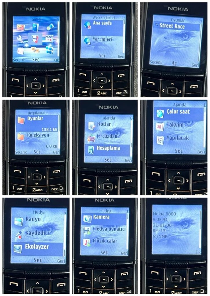 nokia 8800 - 9