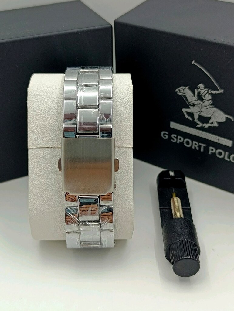 SIFIR KUTUSUNDA, G SPORT POLO (ÇELİK) KOL SAATİ - 8