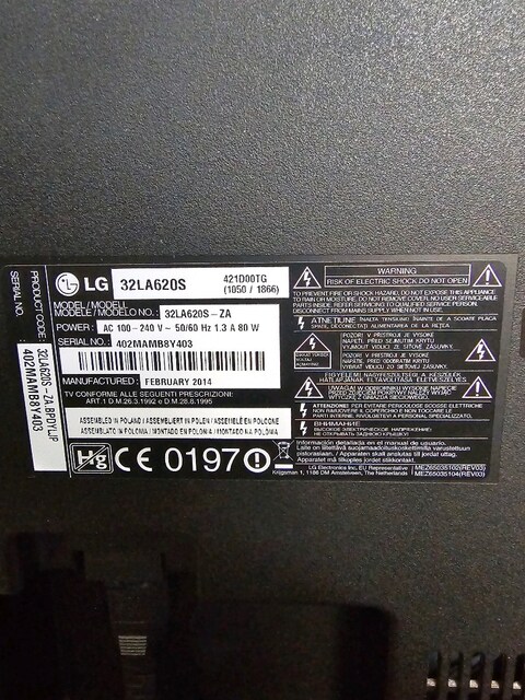 LG 32LA620S 32'' Full HD Smart LED TV – temiz, sorunsuz, kumandalı